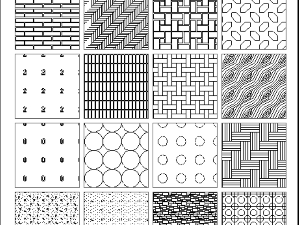 Free expanded metal hatch pattern for autocad